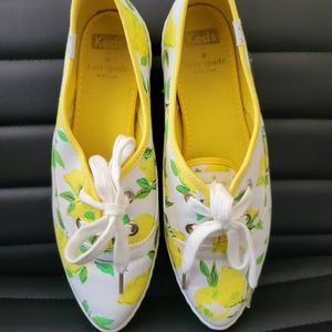 Kate Spade Keds Lemon Sneakers